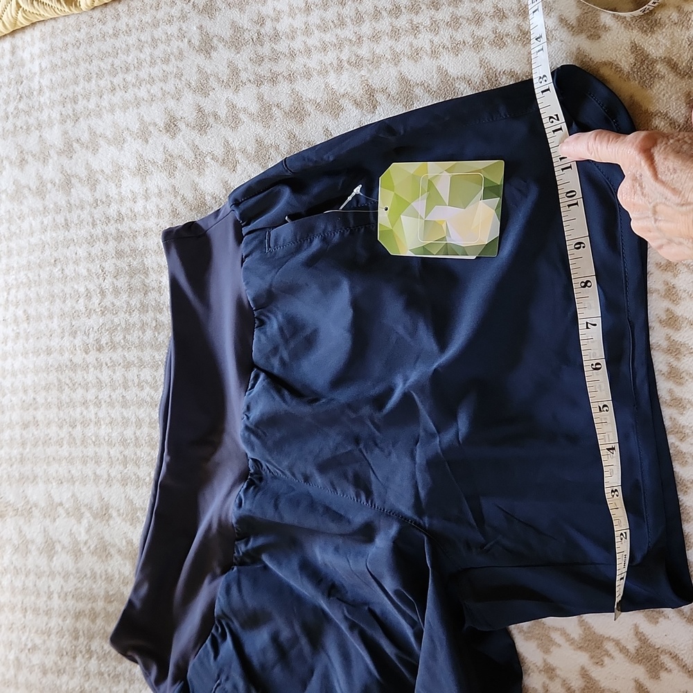 LIBIN (AMAZON) Activewear Shorts M Navy - Picture 8 of 11